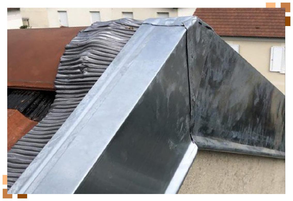 Travaux de zinguerie